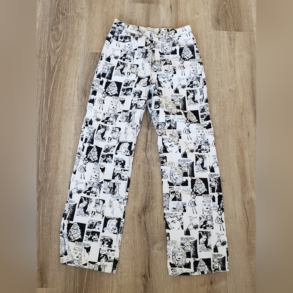 Reformation Comic book jeans
